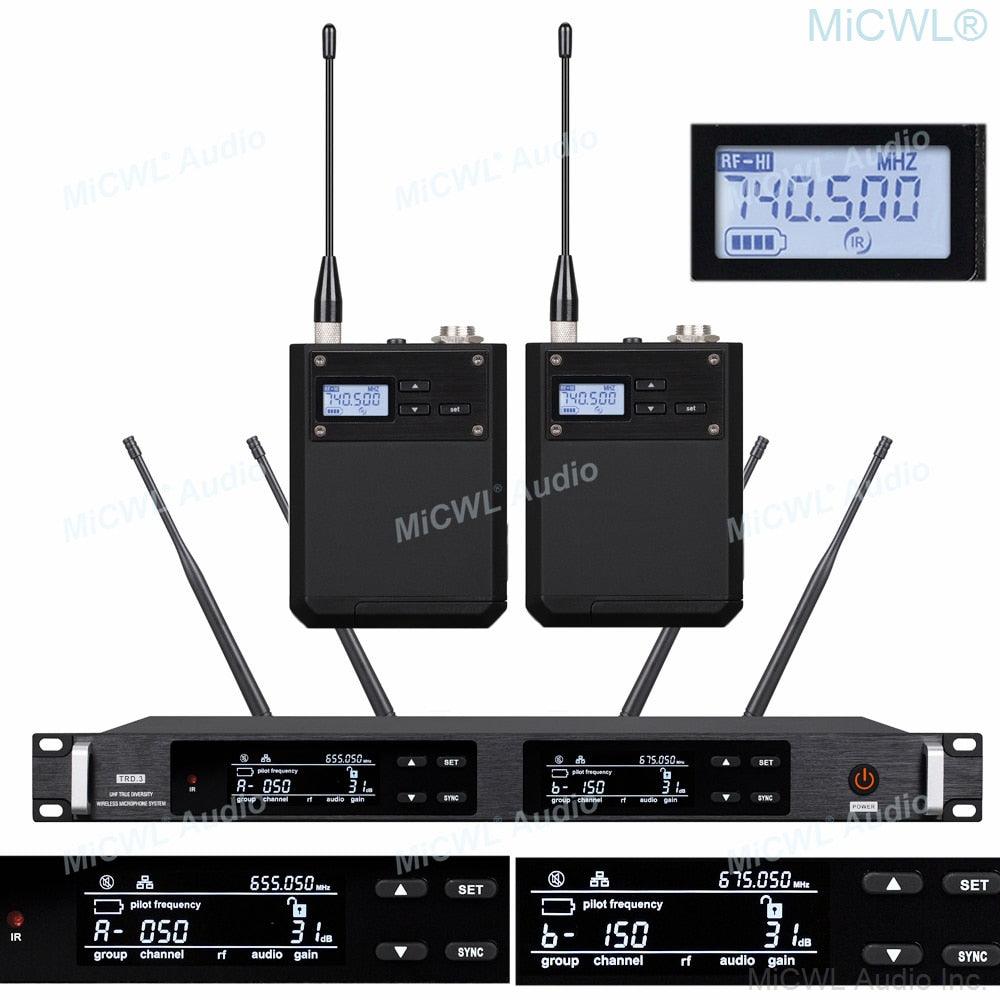High-end 300 Channel ULXD Digital Wireless Systems Dual Handheld Headset Microphone True Diversity unrivalled Digital products - MiCWL Audio Inc
