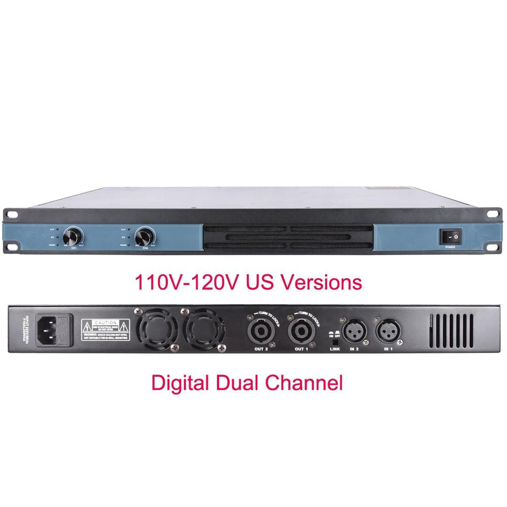 5200W Digital Power Amplifier Stage Audio Speaker AMP Amplifier 4 Channel MiCWL Q6400 - MiCWL Audio Inc