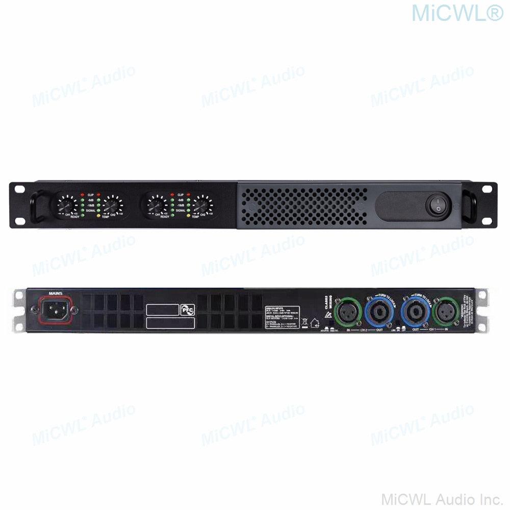 Professional Digital Effects Bluetooth Anti-noise Processor with PC Software and 4 Channel 7000W Power Amplifier MiCWL MX2 Kit - MiCWL Audio Inc