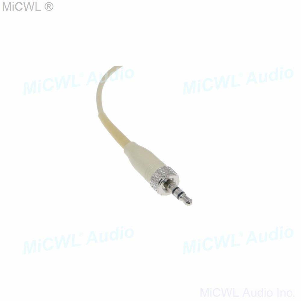 Foldable Frame SL HeadMic 2 Cardioid Microphone For Sennheiser AKG Samson Shure Wireless Mic System Mini XLR 3Pin TA4F Folding - MiCWL Audio Inc