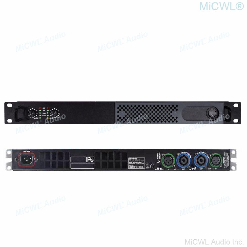 Professional Digital Effects Bluetooth Anti-noise Processor with PC Software and 4 Channel 7000W Power Amplifier MiCWL MX2 Kit - MiCWL Audio Inc
