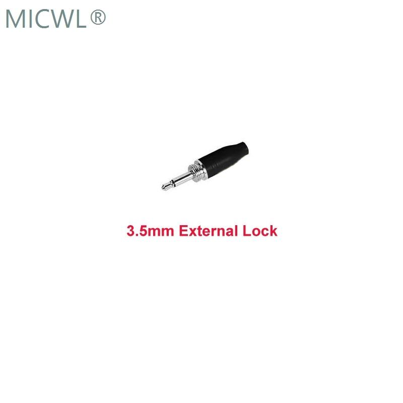 MiCWL Audio earset Headset Microphone for Sennheiser G3 G4 Shure ULX UR Audio-Technica ATW AKG MiPro ACT 3.5mm Black - MiCWL Audio Inc