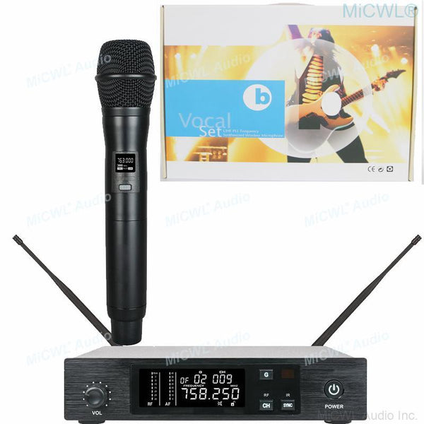 MiCWL D100 Digital Wireless Handheld Microphone Black Beta87 Dynamic Hand Karaoke DJ Live Stage Performance микрофоны Microfones - MiCWL Audio Inc