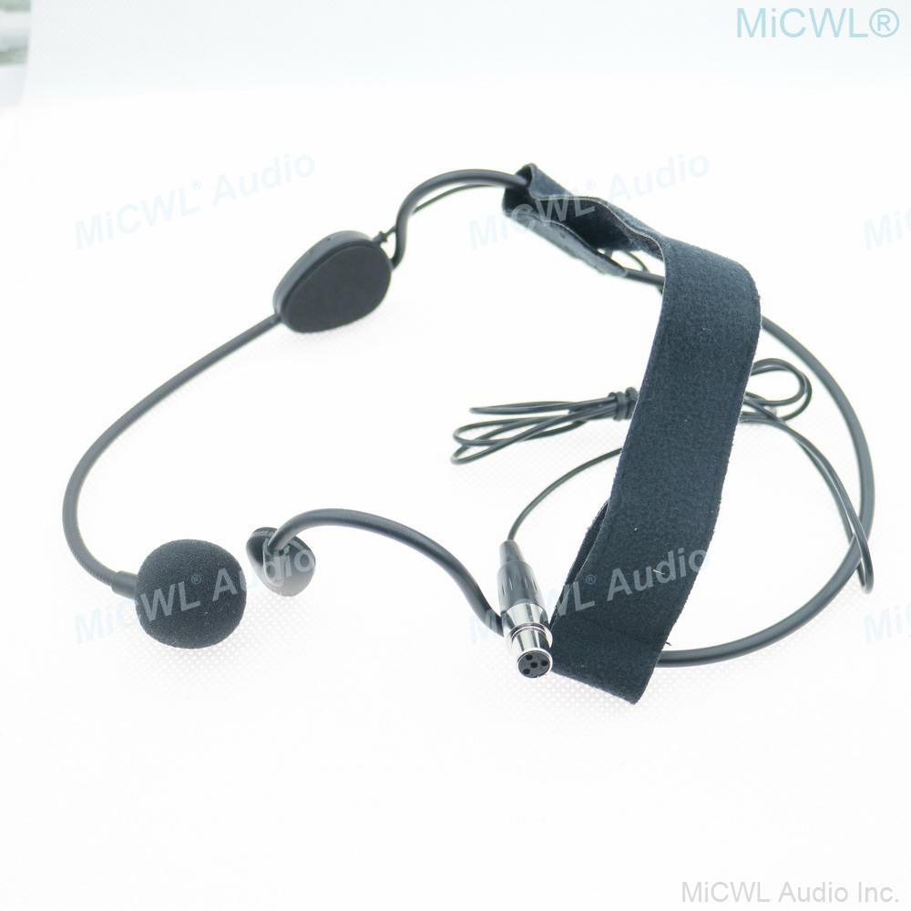Pro Wireless Headset Condenser Microphone For Shure BeltPack Transmitter mini TA4F Cardioid Head Wear Mics - MiCWL Audio Inc