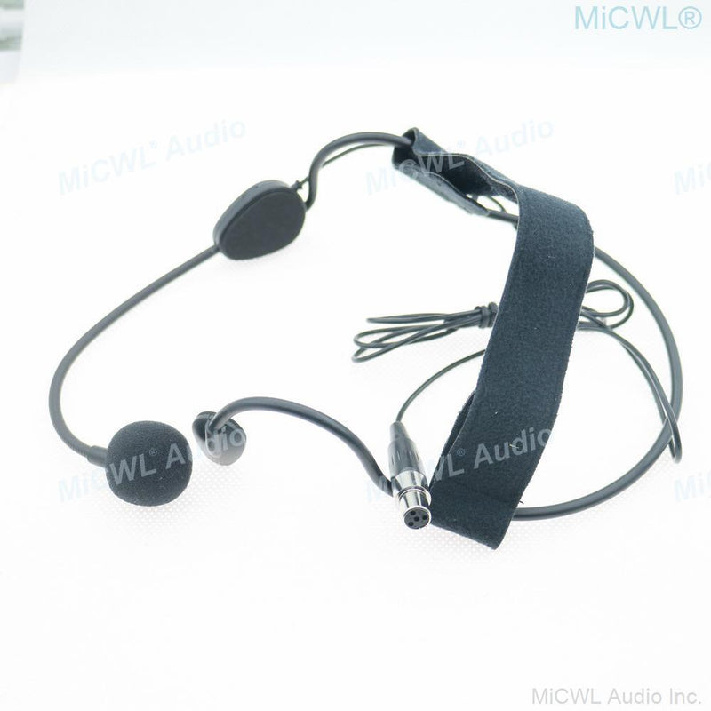 Pro Wireless Headset Condenser Microphone For Shure BeltPack Transmitter mini TA4F Cardioid Head Wear Mics - MiCWL Audio Inc