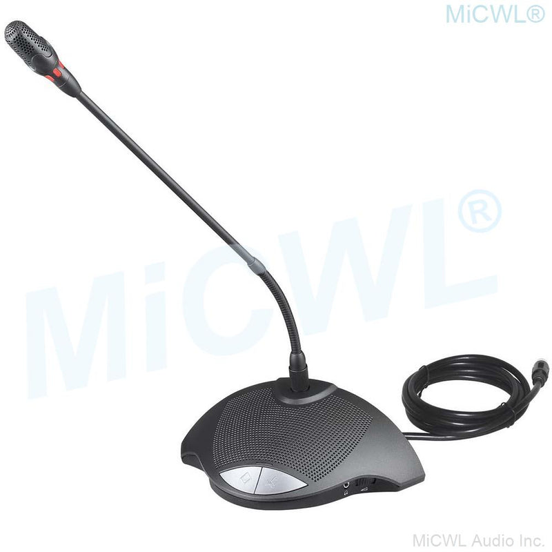 Pro Table Gooseneck Wired Conference Microphone CCS 900 Built-in speaker Conferencing Meetings Solutions MiCWL A350M-A01