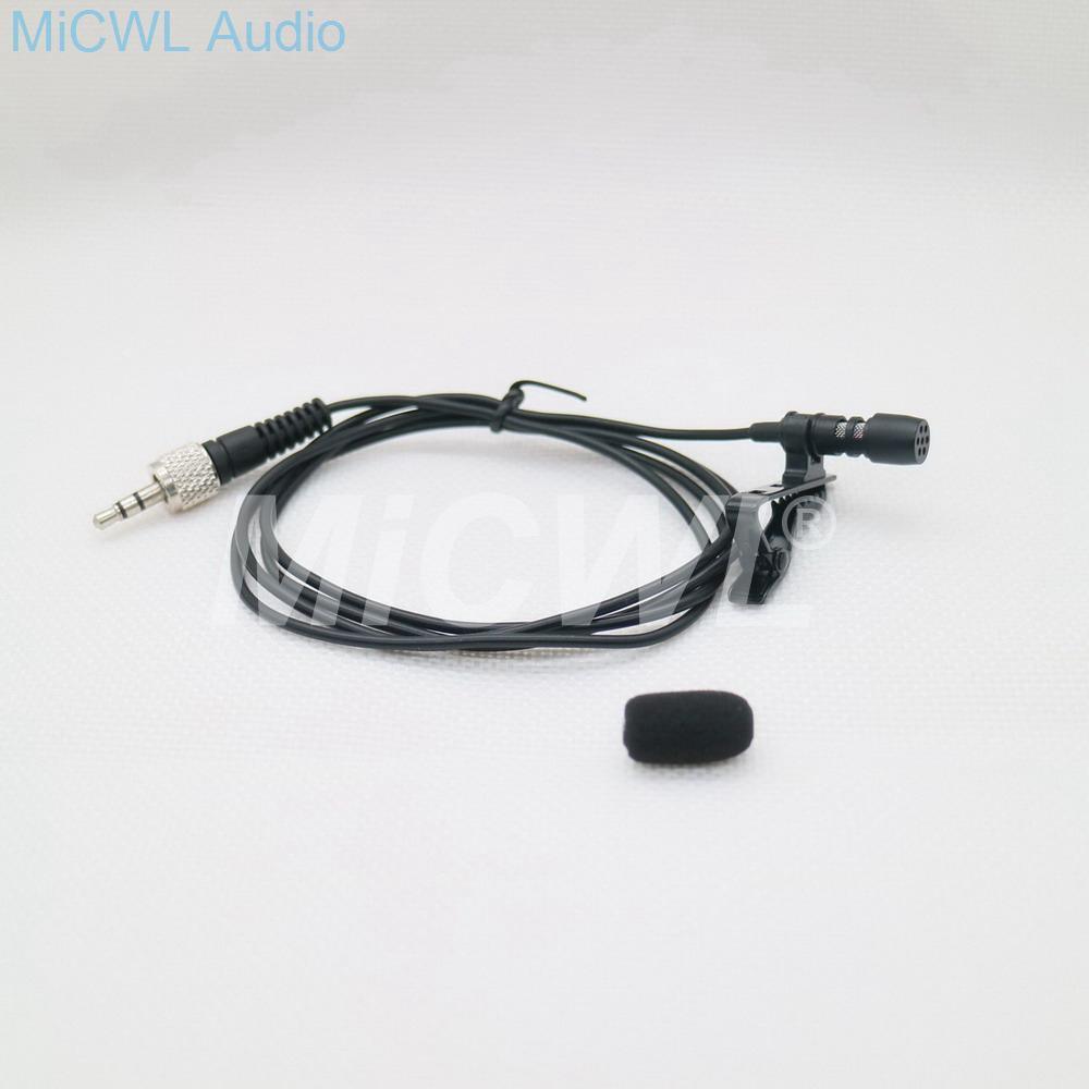 Omni-directional Lavalier Lapel Microphone Collar Clip Tie Condenser Conference For Sennheiser Shure AKG Audio Technica - MiCWL Audio Inc