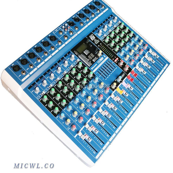 Professional Sound Console Mixer Stage Meeting Stereo USB Bluetooth 24Bit 40KHz 6-Channel  8-Channel  10-Channel Reverberation