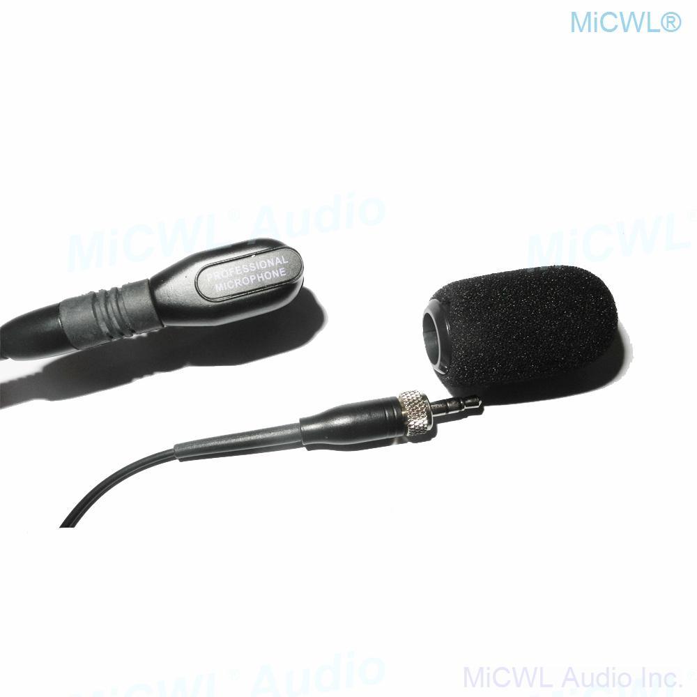 Beta98 Pro Instrument Microphone For Sennheiser ew G1 G2 G3 G4 Wireless System 3.5mm Stereo Lock Plug - MiCWL Audio Inc