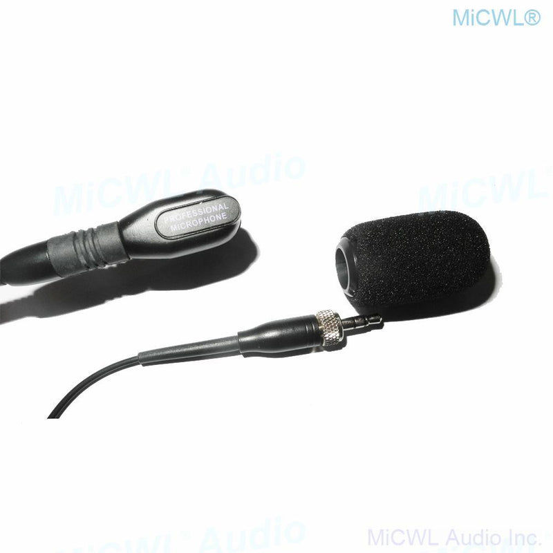 Beta98 Pro Instrument Microphone For Sennheiser ew G1 G2 G3 G4 Wireless System 3.5mm Stereo Lock Plug - MiCWL Audio Inc