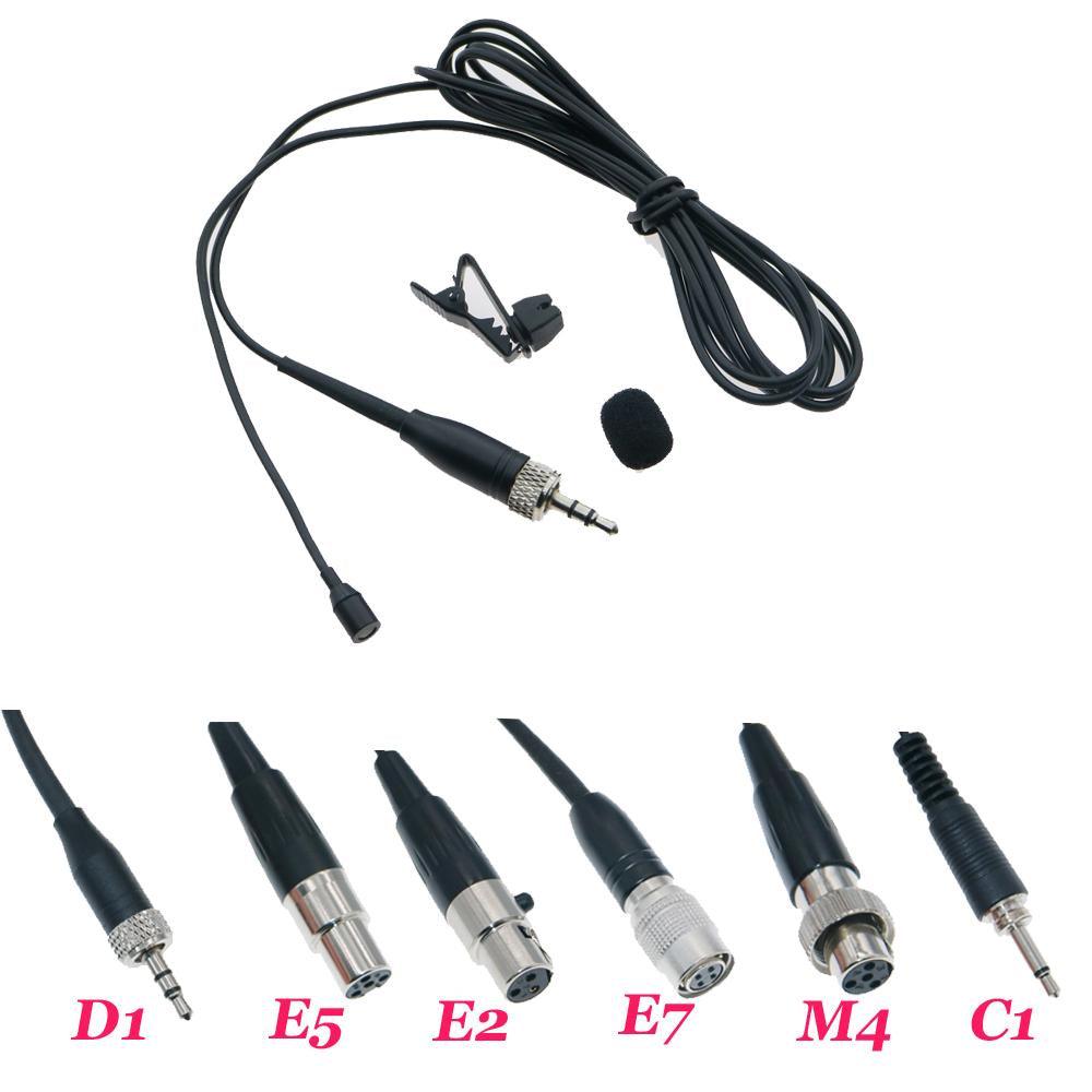 Micro Lavalier Lapel Tie Clip Recording Sing Top Quality Microphone For Sennheiser MiPro Shure TA4F 3Pin Audio-Technica 3.5m - MiCWL Audio Inc