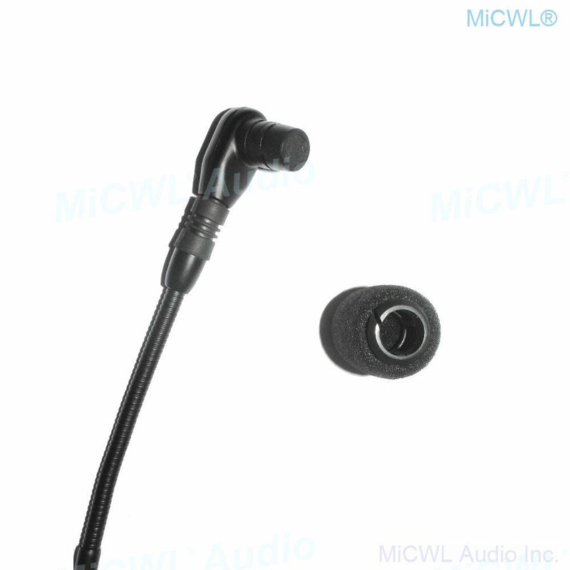 Beta98 Pro Instrument Microphone For Sennheiser ew G1 G2 G3 G4 Wireless System 3.5mm Stereo Lock Plug - MiCWL Audio Inc