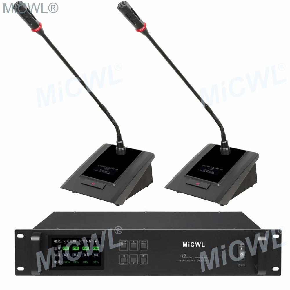 MXA Pro Digital Wireless Audio Ecosystem for Conferencing Microphone System Table Gooseneck President Delegate MiCWL A10M-A116 - MiCWL Audio Inc