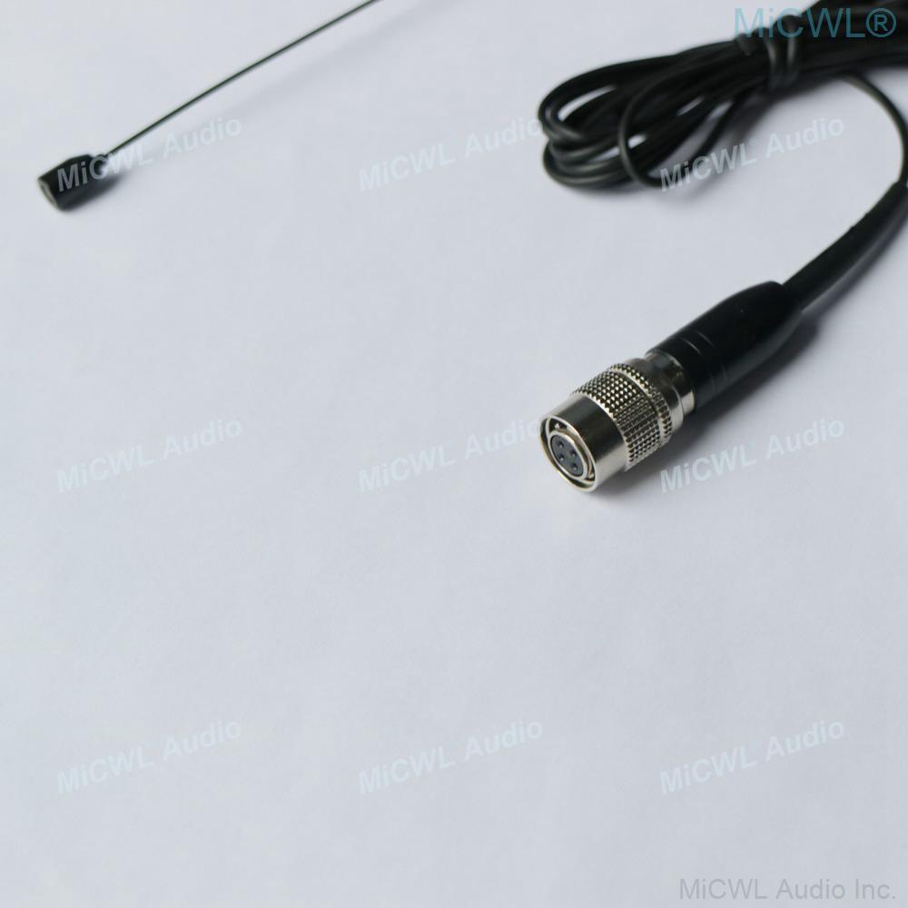 M7 Black Single earset Headset Microphone For Audio-Technica Wireless System Omni-Directional MiCWL - MiCWL Audio Inc