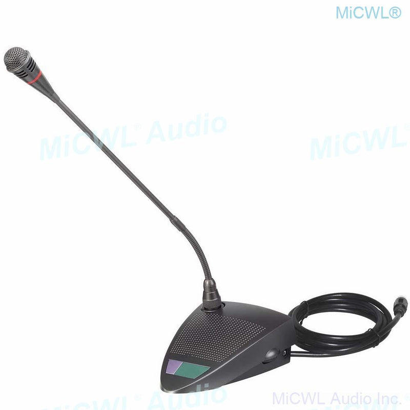 Professional IEM800 Digital Conference Microphone System Built-in speaker Desktop Gooseneck President Delegate MiCWL A351M-A06