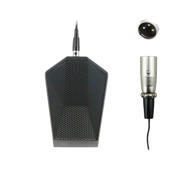 Professional MXA350 Tabletop Cardioid Microphone Meeting Broadcasting Teaching Interface XLR Phantom Power Condenser Mic 6m Wire