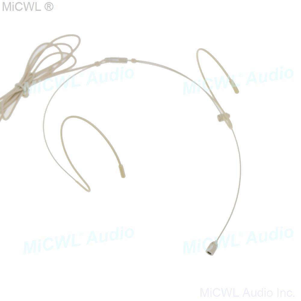 Hidden Authentic MiCWL Headset Audio Microphone For Sennheiser G2 G3 G4 G5 Wireless Mike System 3.5mm Jack Lock - MiCWL Audio Inc