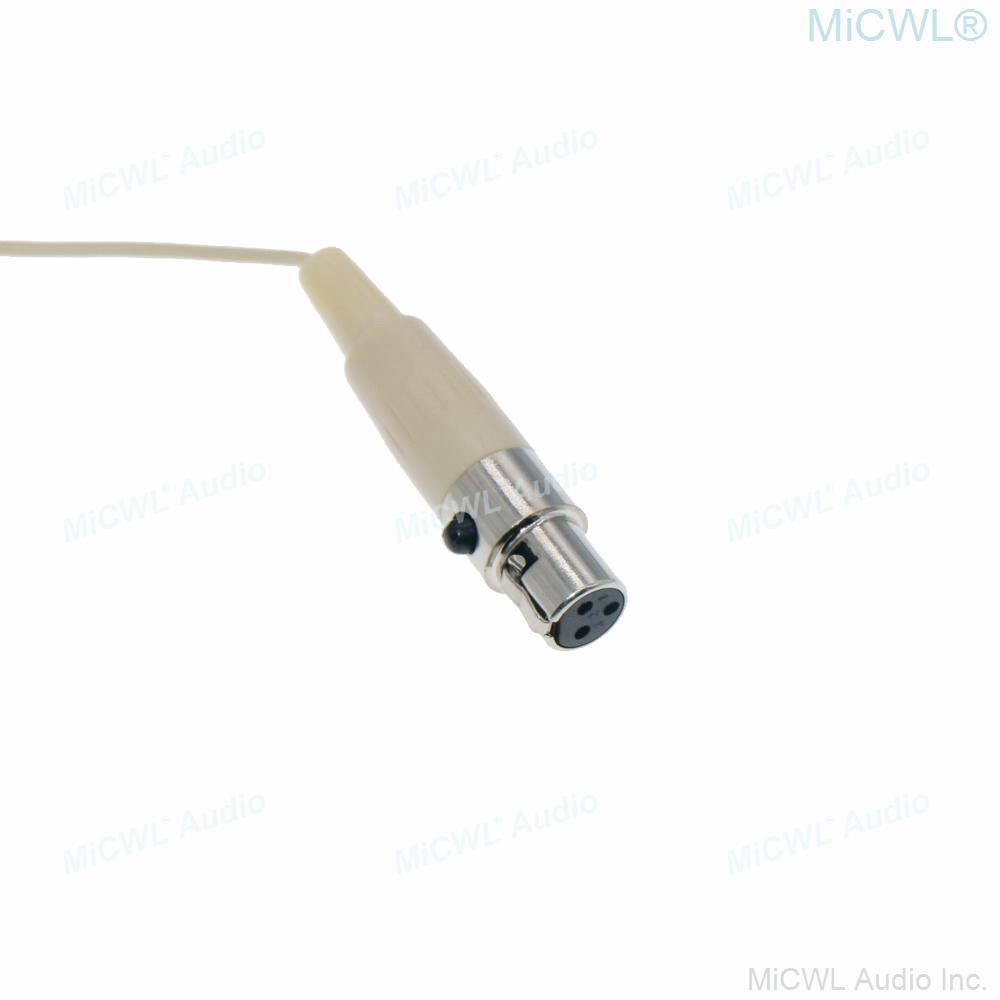 Professional Recording Vocal Headset Microphone for AKG Samson Gemini Wireless System Mini 3Pin TA3F Omnidirectional Cardioid - MiCWL Audio Inc
