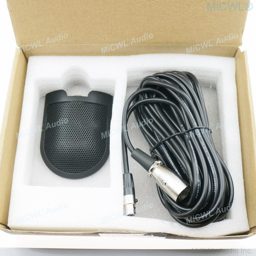 Professional Destktop Table Cardioid Microphone 6m Cable XLR 3Pin Phantom Power Condenser Mic For Net Conference Live - MiCWL Audio Inc