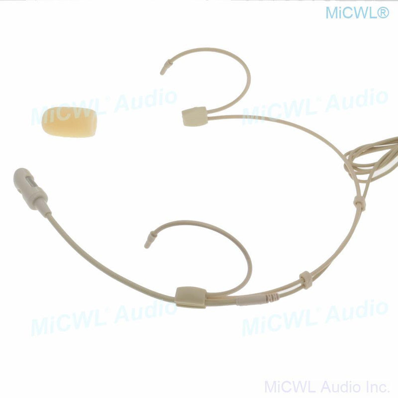CS60 Cardioid Replace Original Headset Microphone For Sennheiser Wireless SK100 G2 G3 G4 Microfones System 3.5mm Lock - MiCWL Audio Inc