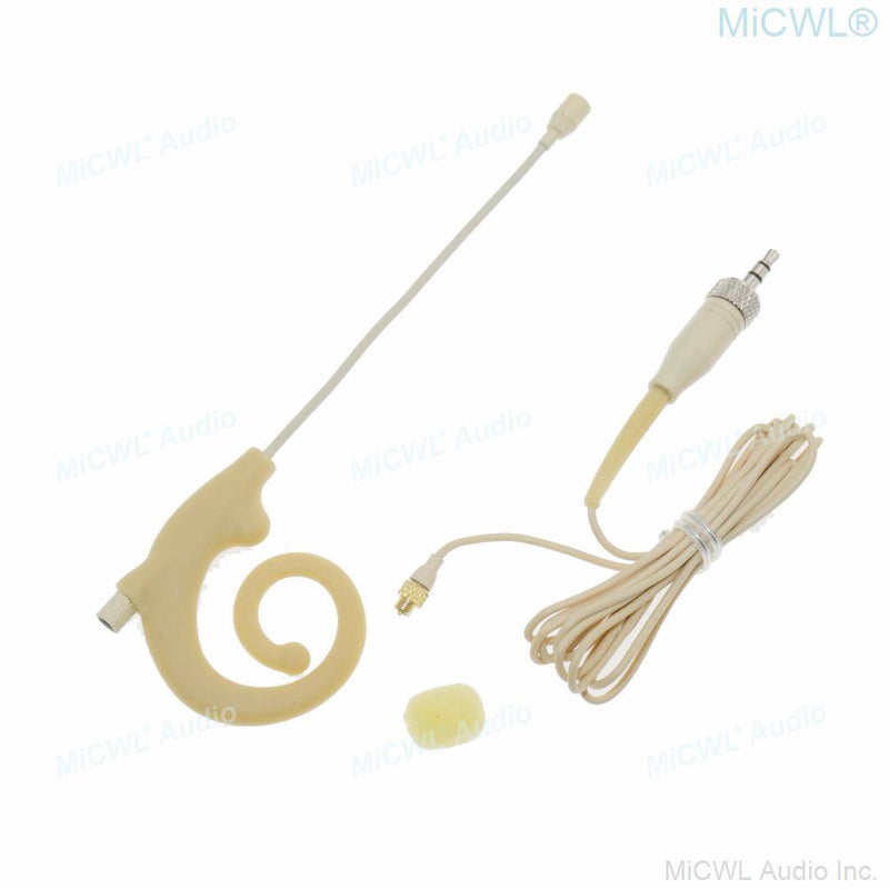 Professional Omnidirectional Cardioid Recording Vocal Headset Microphone for Sennheiser ew100 sk100 G1 G2 G3 G4 Wireless System - MiCWL Audio Inc