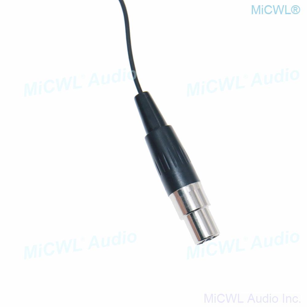 ME5 Mini Tie Clip Lavalier Audio Microphone for AKG Samson Gemini TA3F 3Pin mini Wireless Lapel BeltBoday System - MiCWL Audio Inc