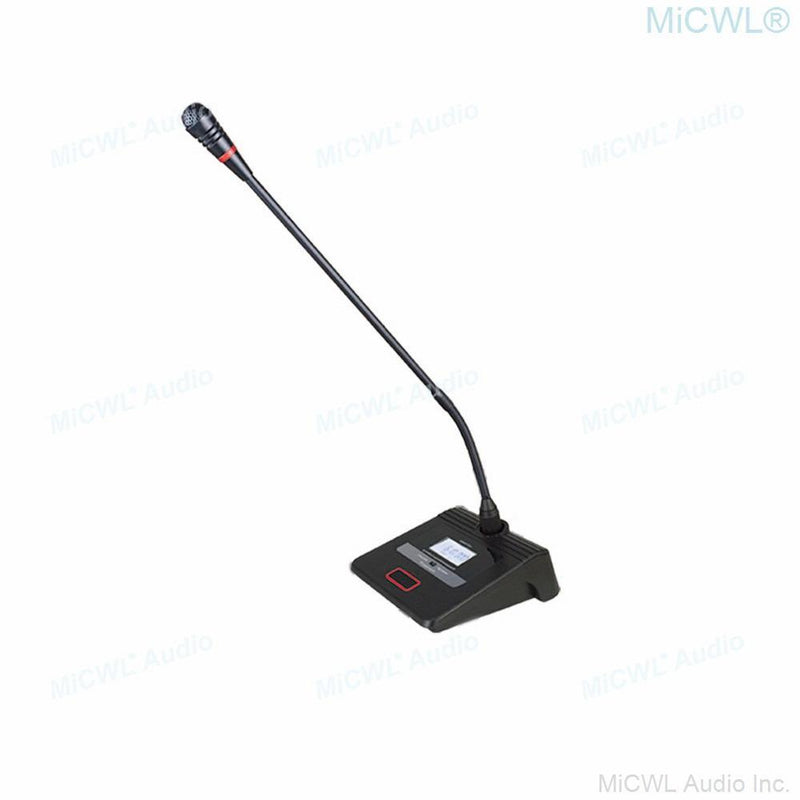 MiX800 Mute Button Digital Wireless 8 Table Gooseneck Microphone Discussion Conference System Company Government Meeting Room