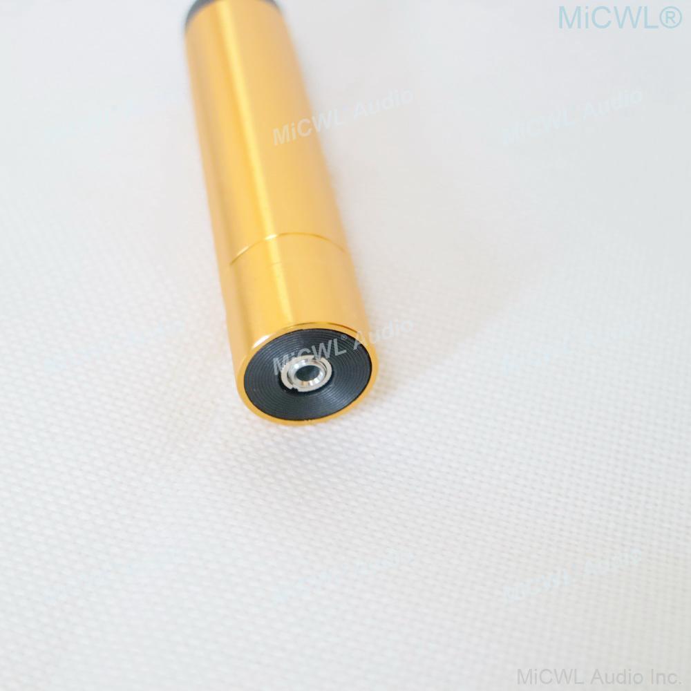MiCWL A5 Music Instrument Microphones 3.5 mm To 6.5mm AA Battery Adapter Condenser Lavalier Lapel Mic Microfone 5m Cable - MiCWL Audio Inc