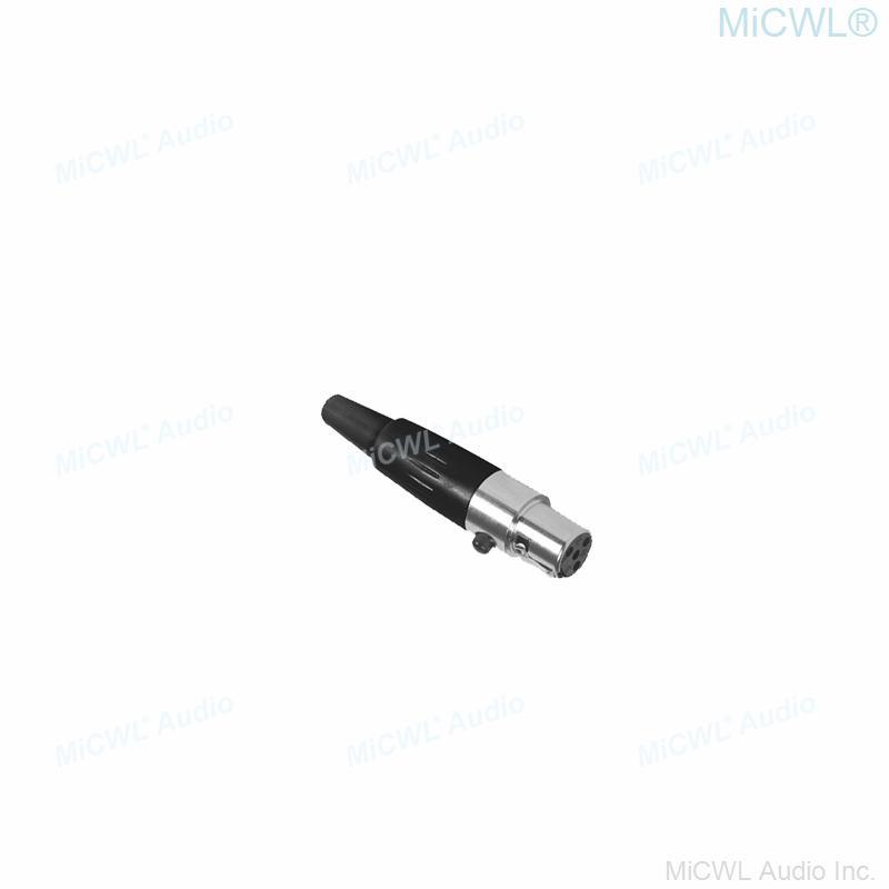 Portable Interview Music Instrument Cardioid Microphone For Shure ULX SLX GLX QLX AD BodyPack Transmitter Gooseneck Mic - MiCWL Audio Inc