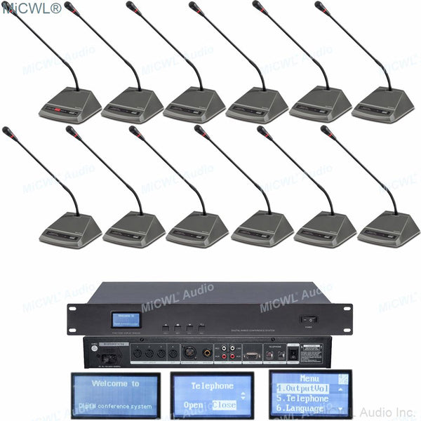 MXC600 Digital Desktop Gooseneck Microphone Meeting Room President Delegate Conference Discussing System MiCWL A351M-A3504