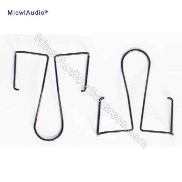 2pcs New Replacement Belt Arc Clips For GTD audio and Shure SLX for bodypack Transmitter