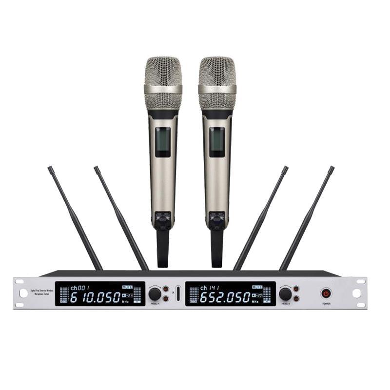 High-Class Stage KTV Home DJ Karaoke Microphone 5200W Digital Power Amplifier 9 Channel Mixer Console Audio Effects Processor - MiCWL Audio Inc