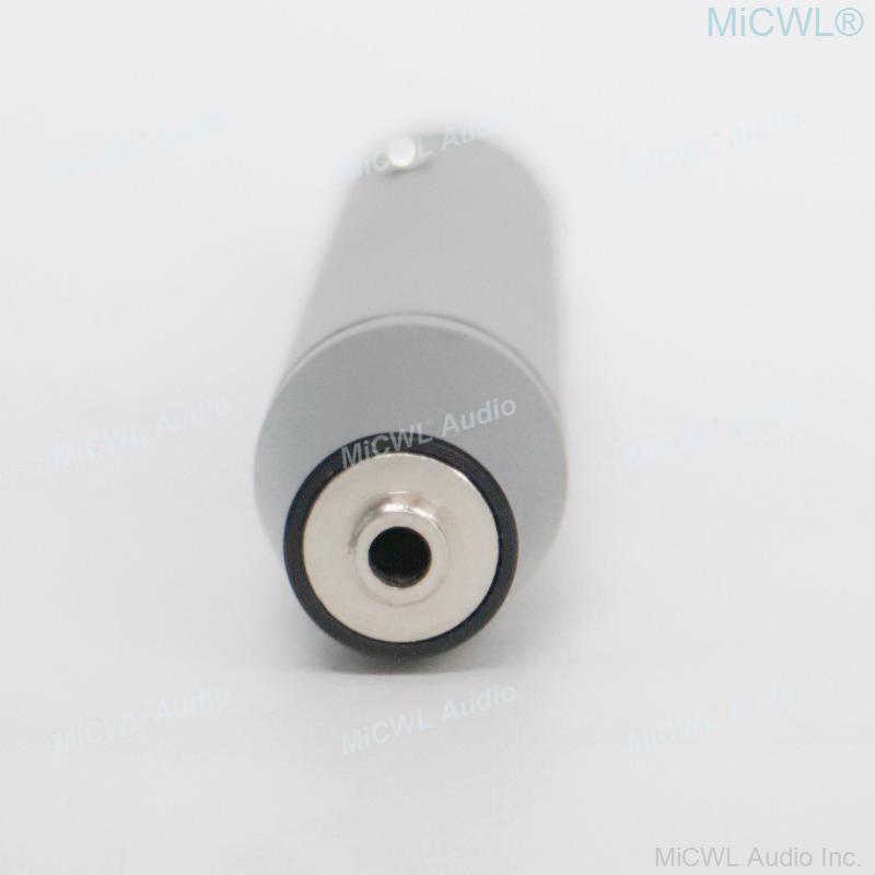 MZA900P Phantom Power Adapter PreAMP 3.5mm Jack Plug to XLR 3Pin For Sennheiser Microphone Adaptor Converter - MiCWL Audio Inc