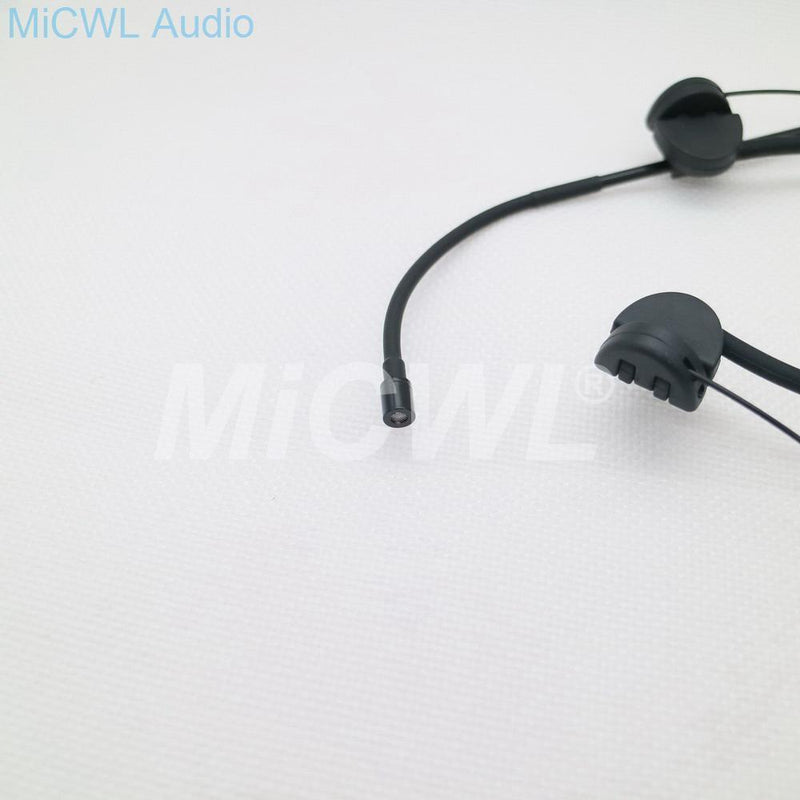 High-Quality Condenser Dual Hook Adjustable Foldable Headset Microphone Omni-directional Headset Microphone For Sennheiser - MiCWL Audio Inc