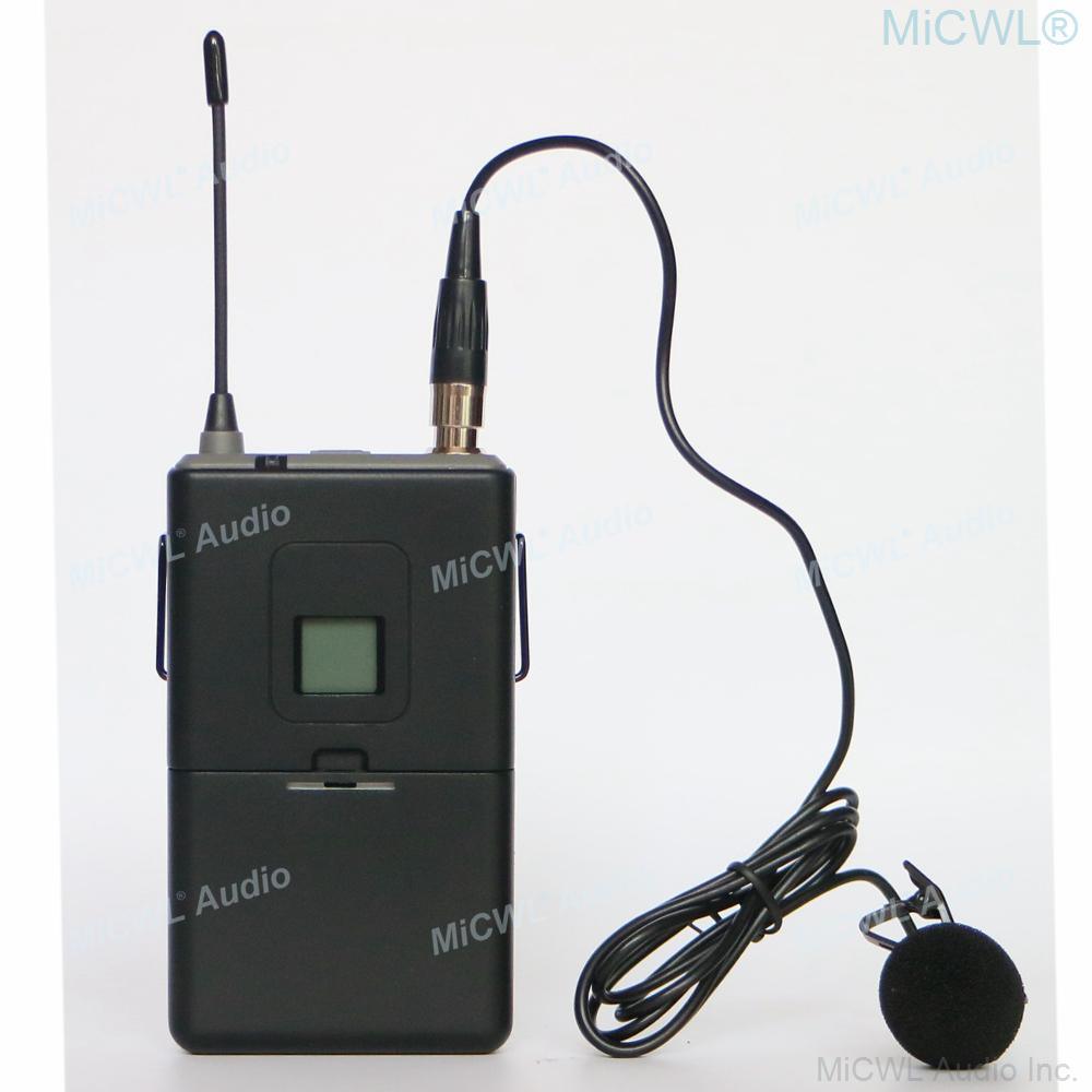 MiCWL D100 Digital Wireless WL14 Tie Clip Lavalier Microphone Karaoke DJ Live Stage Performance микрофоны Microfones - MiCWL Audio Inc