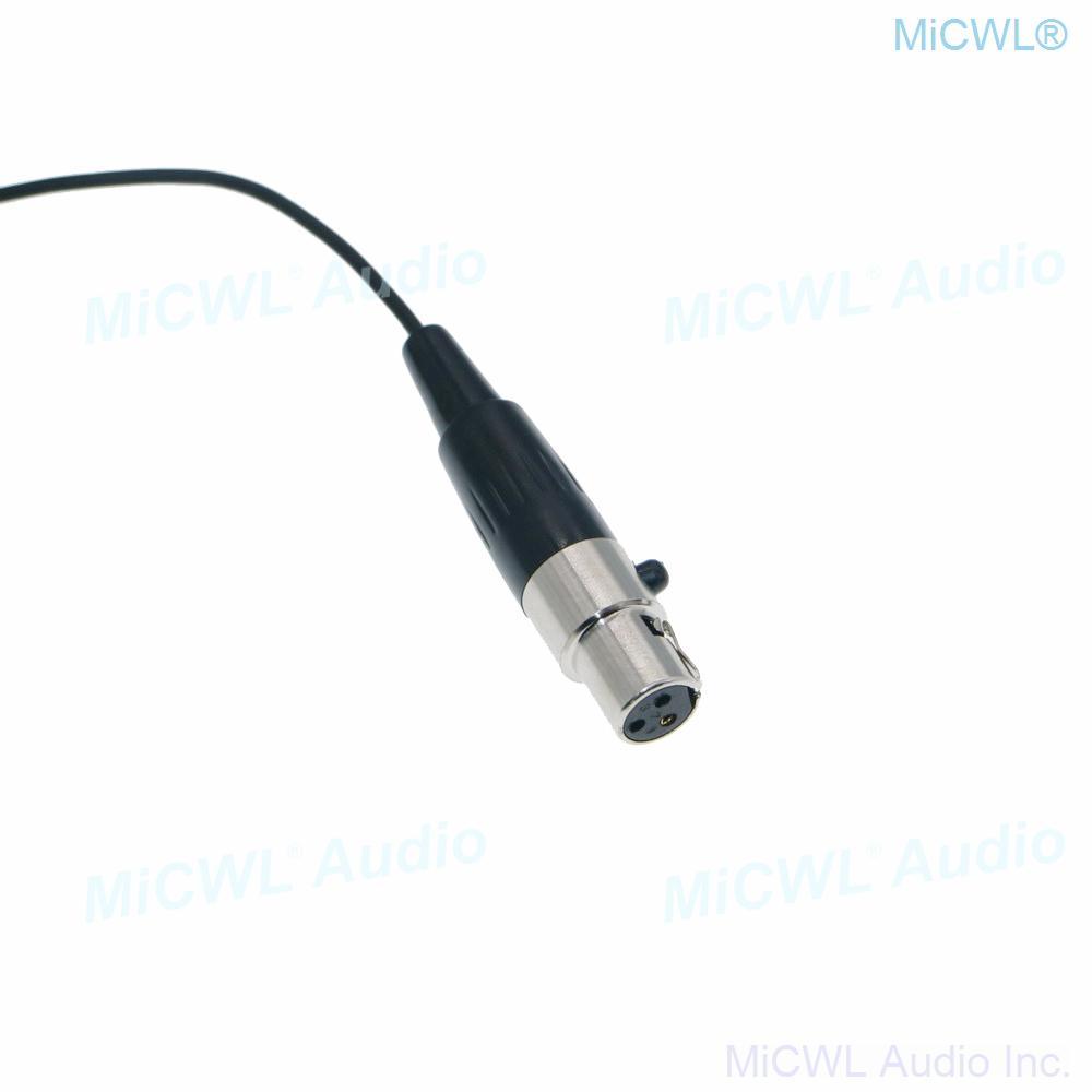 Good Quality ME4 Cardioid Tie Clips Lavalier Microphone for Shure AKG Samson Gemini Audio Wireless mini TA4F TA3F XLR - MiCWL Audio Inc