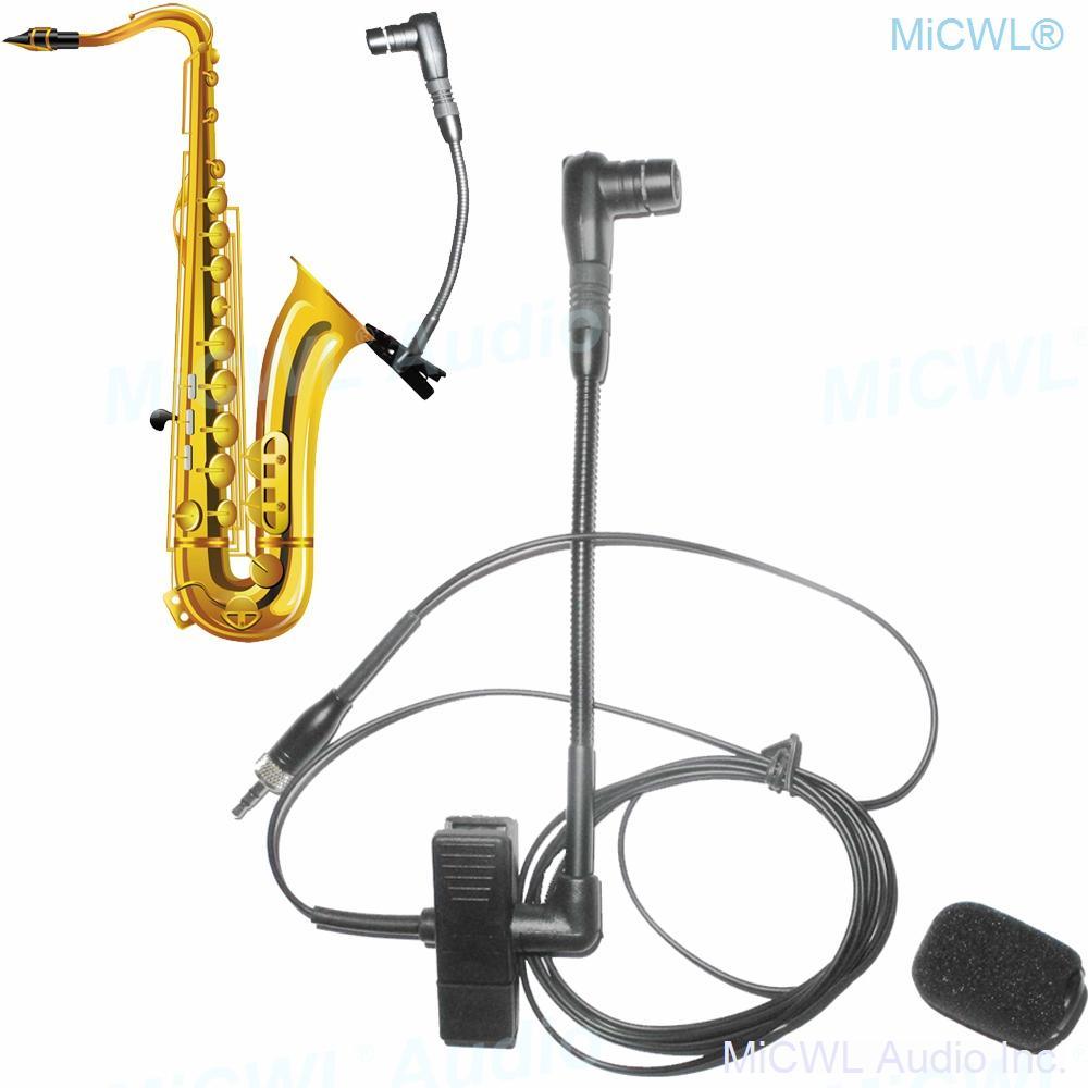 Beta98 Pro Instrument Microphone For Sennheiser ew G1 G2 G3 G4 Wireless System 3.5mm Stereo Lock Plug - MiCWL Audio Inc
