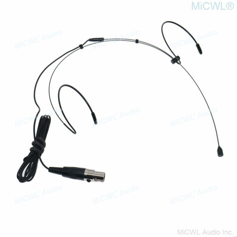 Professional Recording Vocal Headset Microphone for AKG Samson Gemini Wireless System Mini 3Pin TA3F Omnidirectional Cardioid - MiCWL Audio Inc