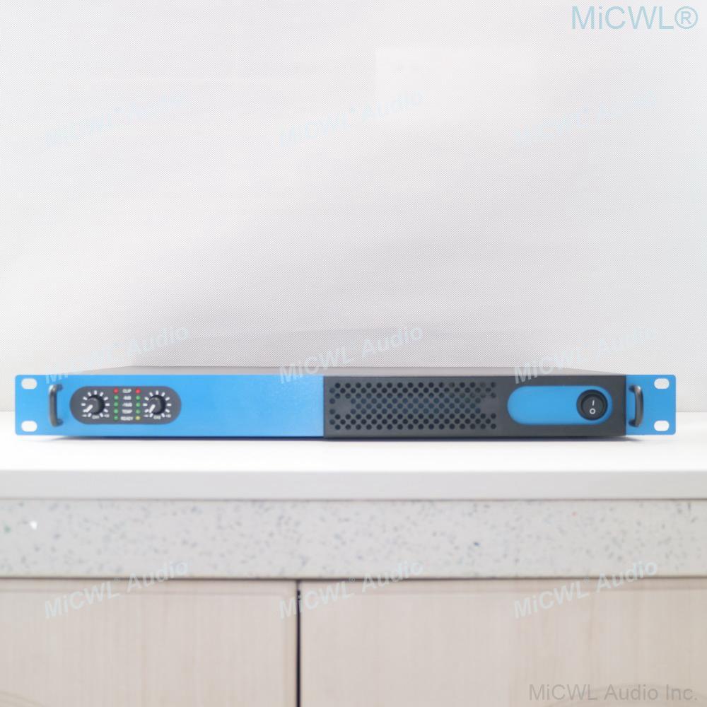 Professional Dual Channel 6000W Peak Digital Power Amplifier Home DJ Karaoke Outdoors Stage 2600 Watt 2x650W Drive Speaker AMP - MiCWL Audio Inc