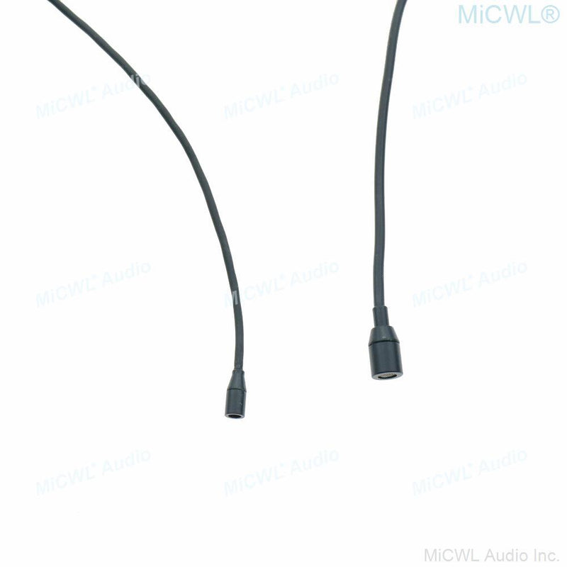 Super Miniature Hidden Clip-On Lavalier Microphones For Shure ULX SLX PGX GLX QLX KCX Wireless Mic System Mini TA4F - MiCWL Audio Inc