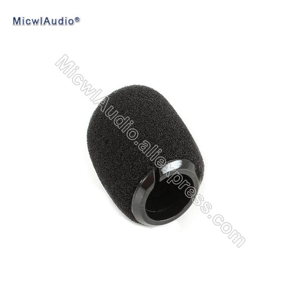 Wholesale Black Sponge Snap-fit Form Windscreens For Shure MX418D/C MX412D/C WB98H/C BETA98H/C Instrument Gooseneck Microphone